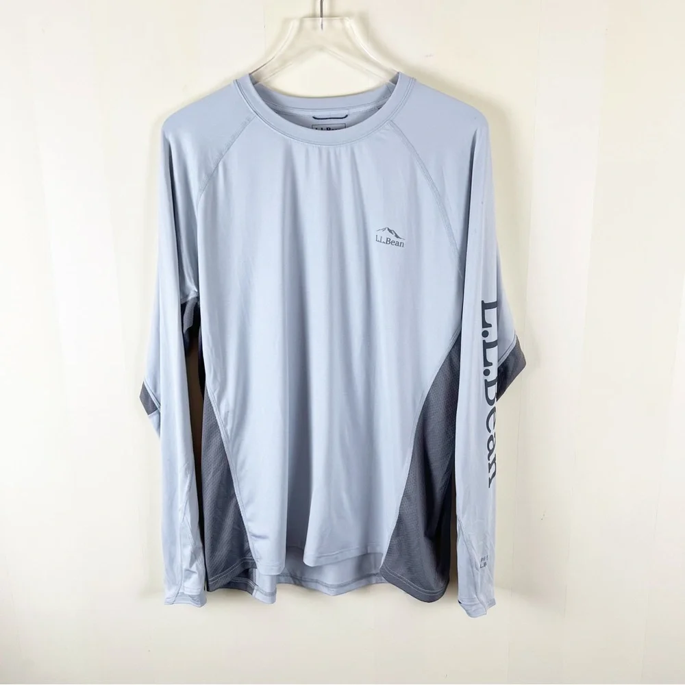 📍SOLD📍L.L. Bean Tropicwear Knit Crew Shirt - Picture 5 of 5